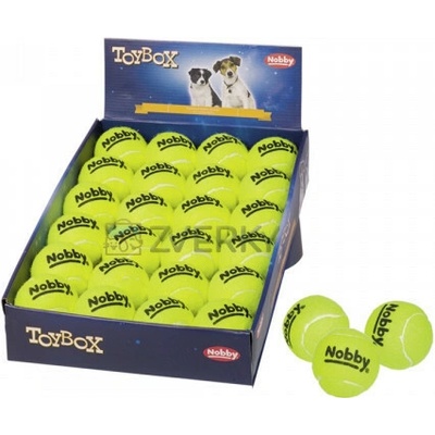 Nobby tenisová lopta 6,5 cm 24 ks