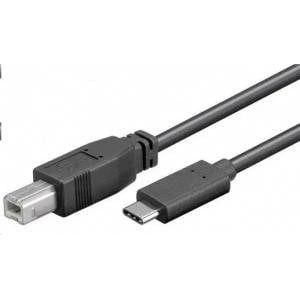PremiumCord USB Cable PremiumCord USB-C - USB-B 1 m Black (ku31cd1bk)