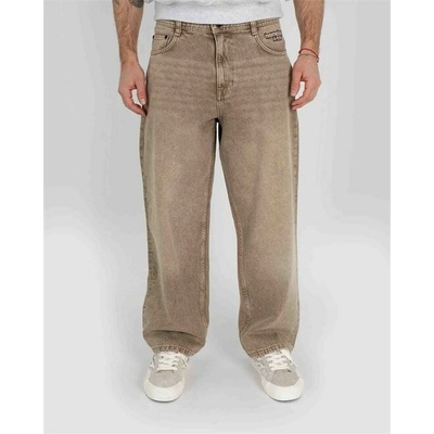 Homeboy kalhoty X-Tra Baggy Dye Denim Washed Brown