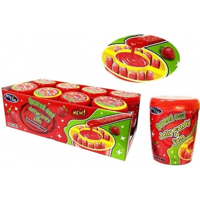 Sweet set Jelly Candy + Jam Jahoda 96 g