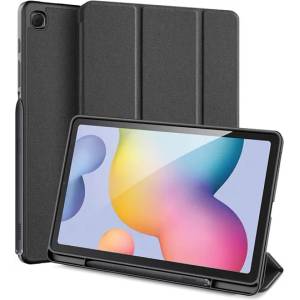 Dux Ducis Samsung Tab S6 Lite 10.4 LTE DUX DUCIS DOMO калъф с кожен ефект, активен FLIP, поставка за молив, BLACK GP-95837 (GP-95837)