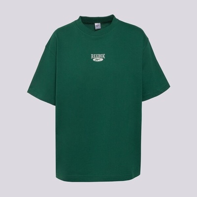 Reebok Тениска Cl Ae Archive Sm Logo Tee дамски Дрехи Тениски 100076222 Зелен S (100076222)