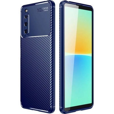 Carbon Fiber modrý – Sony Xperia 10 IV – Zboží Živě