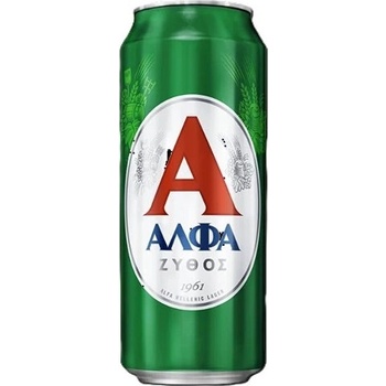 Alfa - бира кен 500ml