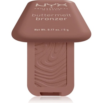 NYX Professional Makeup Buttermelt Bronzer vysoce pigmentovaný a dlouhotrvající bronzer 04 Butta Biscuit 5 g