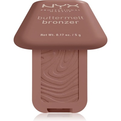 NYX Professional Makeup Buttermelt Bronzer vysoce pigmentovaný a dlouhotrvající bronzer 04 Butta Biscuit 5 g – Zboží Dáma