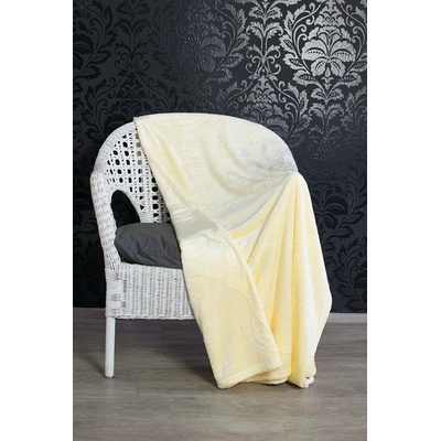 TP Mikro flanel deka Premium Vanilková 150x200