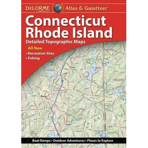 Delorme Atlas & Gazetteer: Connecticut & Rhode Island (ISBN: 9781946494726)