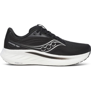 Saucony Маратонки Saucony Men's Ride 18 Everyday Neutral Road Running Shoes - Black/White