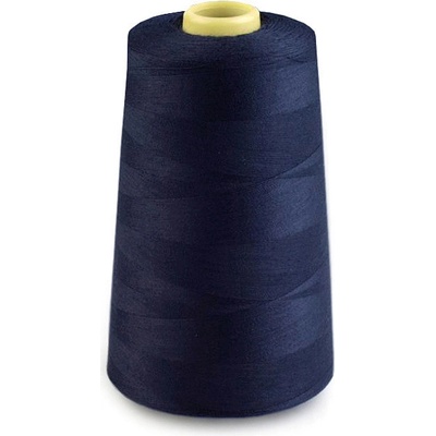 Polyesterové nitě pro overlocky i klasické šití návin 5000 yards PES 40/2 Varianta: 804 Blue Indigo, Balení: 1 ks