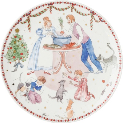 Rosenthal Vánoční talíř, Vánoční hostina, Ø 23 cm 02476-727522-10862