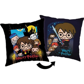 Jerry Fabrics Vankúš Harry Potter Friends Polyester 40x40
