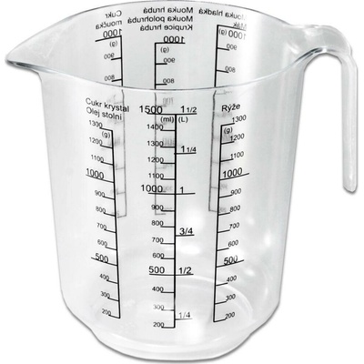 PETRAPLAST odměrka 1,5l s potiskem PH TRA