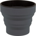 LIFEVENTURE Сгъваема силиконова чаша Ellipse Flexi 350 ml, графит (TO.75730)