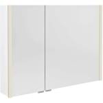 SAPHO Alix - Огледален шкаф с LED осветление 96x70x18 см, 2 врати, бял AX196-0030 (AX196-0030)