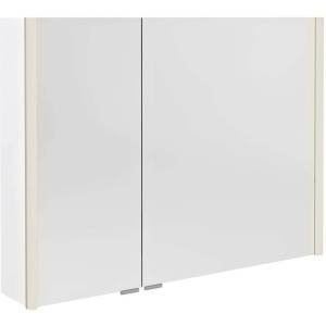 SAPHO Alix - Огледален шкаф с LED осветление 96x70x18 см, 2 врати, бял AX196-0030 (AX196-0030)