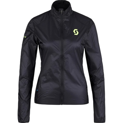 Scott Дамско яке за бягане Scott Women's Jacket RC Run Wb Running jacket - Black / Yellow (128-0756-0112)