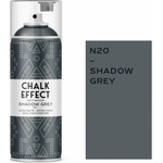 COSMOS LAC СПРЕЙ БОЯ ТЕБЕШИРЕНА chalk efefect 400мл 20 shadow grey (06519)