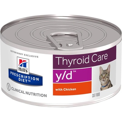 Hill's Prescription Diet Y/D Thyroid Care Chicken 156 g – Zboží Mobilmania