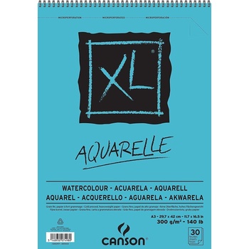 Canson Sp XL Aquarelle Cold Pressed Скицник A3 300 g White (C400039171)