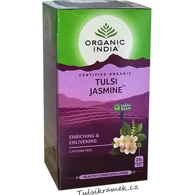 Organic India TULSI JASMÍN BIO 25 s.