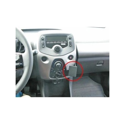 Brodit ProClip pro Citroen C1/Peugeot 108/Toyota AYGO 14-21 (bez klimatizace), na střed 855035