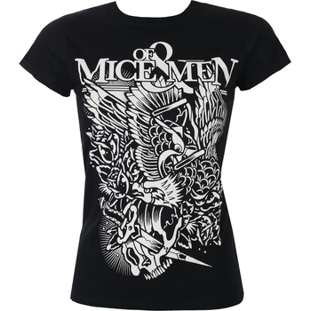 Image 1 of ROCK OFF дамска тениска Of Mice & Men - орел - Черен - ROCK OFF - OMMTS14LB