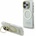 GUESS IML Gold Outline Stand Camera Frame MagSafe Заден калъф за iPhone 15 Pro Прозрачен Guess | Byal | ЖЕНИ | UNI