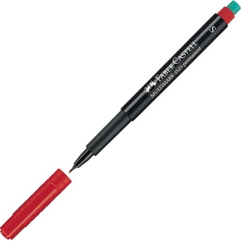 Image 1 of Faber-Castell Перманентен тънкописец Faber Castell OHP S, червен