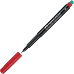 Faber-Castell Перманентен тънкописец Faber Castell OHP S, червен