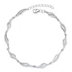 Silenti Jewelry Сребърна гривна "Шик