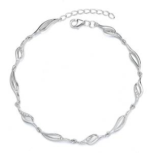 Silenti Jewelry Сребърна гривна "Шик
