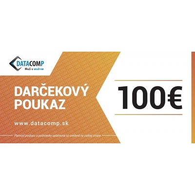 Datacomp darčekový poukaz 100 Eur DDP0100