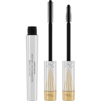 Max Factor Masterpiece 2v1 Lash Wow Predlžujúca a objemová riasenka 001 Black 7 ml