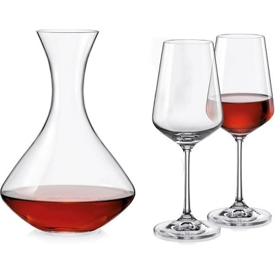 Crystalex Set na víno Sandra 2 x 500 ml