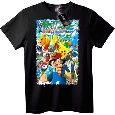 NOONEBRAND Тениска Pokémon Приключение - L, White