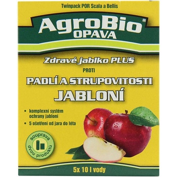 AgroBio PROTI Padlí a strupovitosti jabloní 2 x 10 g + 3 x 8 g
