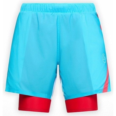 La Sportiva Flow 5" Short W Malibu Blue/Hibiscus