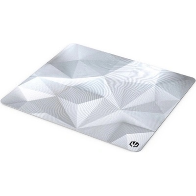ENDORFY Crystal Onyx White L (400x450x3 mm, нехлъзгащ се, с шарка) бяла подложка за мишка EY6B009 (EY6B009)