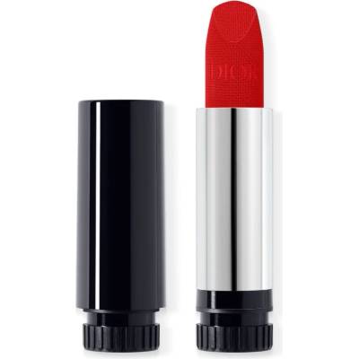 Rouge Dior The Refill дълготрайно червило пълнител цвят 999 Velvet 3.5 гр