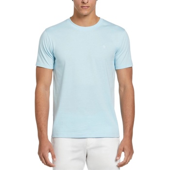 Image 1 of Original Penguin Тениска Original Penguin Men's Regular Fit Short-Sleeve Logo T-Shirt - Cool Blue