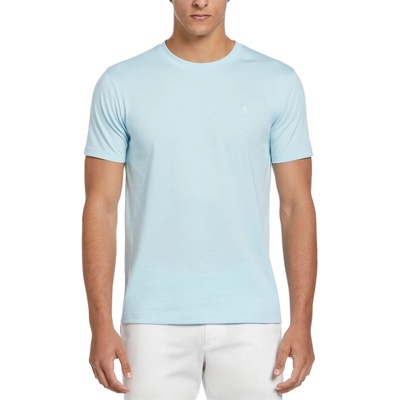 Original Penguin Тениска Original Penguin Men's Regular Fit Short-Sleeve Logo T-Shirt - Cool Blue