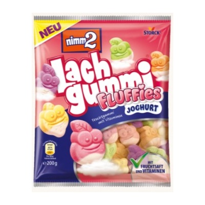 STORCK Nimm2 Smile gummi Fluffies Йогурт Витамини 90гр
