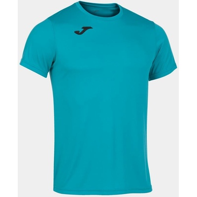Joma tričko record ii short sleeve 102227 Modrá