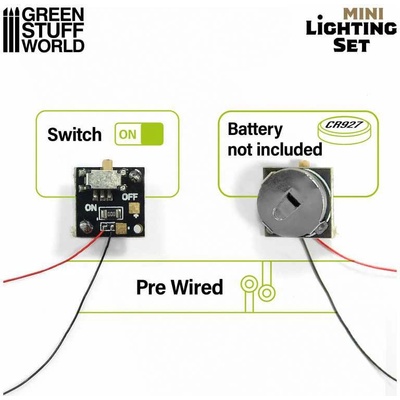 Green Stuff World Sada osvětlení Mini