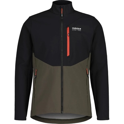 Maloja Мъжко яке за ски бягане Maloja AlpelM. Cross-country ski jacket - Deep Black Multi (003-3398-0111)