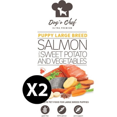 Dog's Chef Salmon With Sweet Potato And Vegetables 2 x 12 kg
