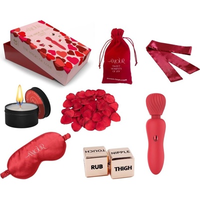 DreamToys Amour The Magic Of Love Wonderful Wand Kit комплект еротични аксесоари 7 бр