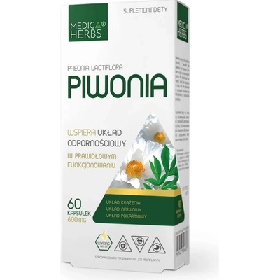 Medica herbs pivoňka 60 kapsúl