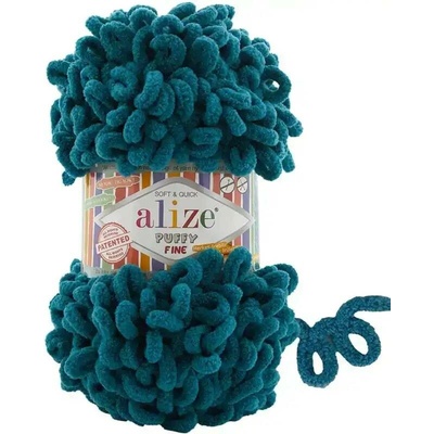 Alize Puffy fine 330 - petrolejová